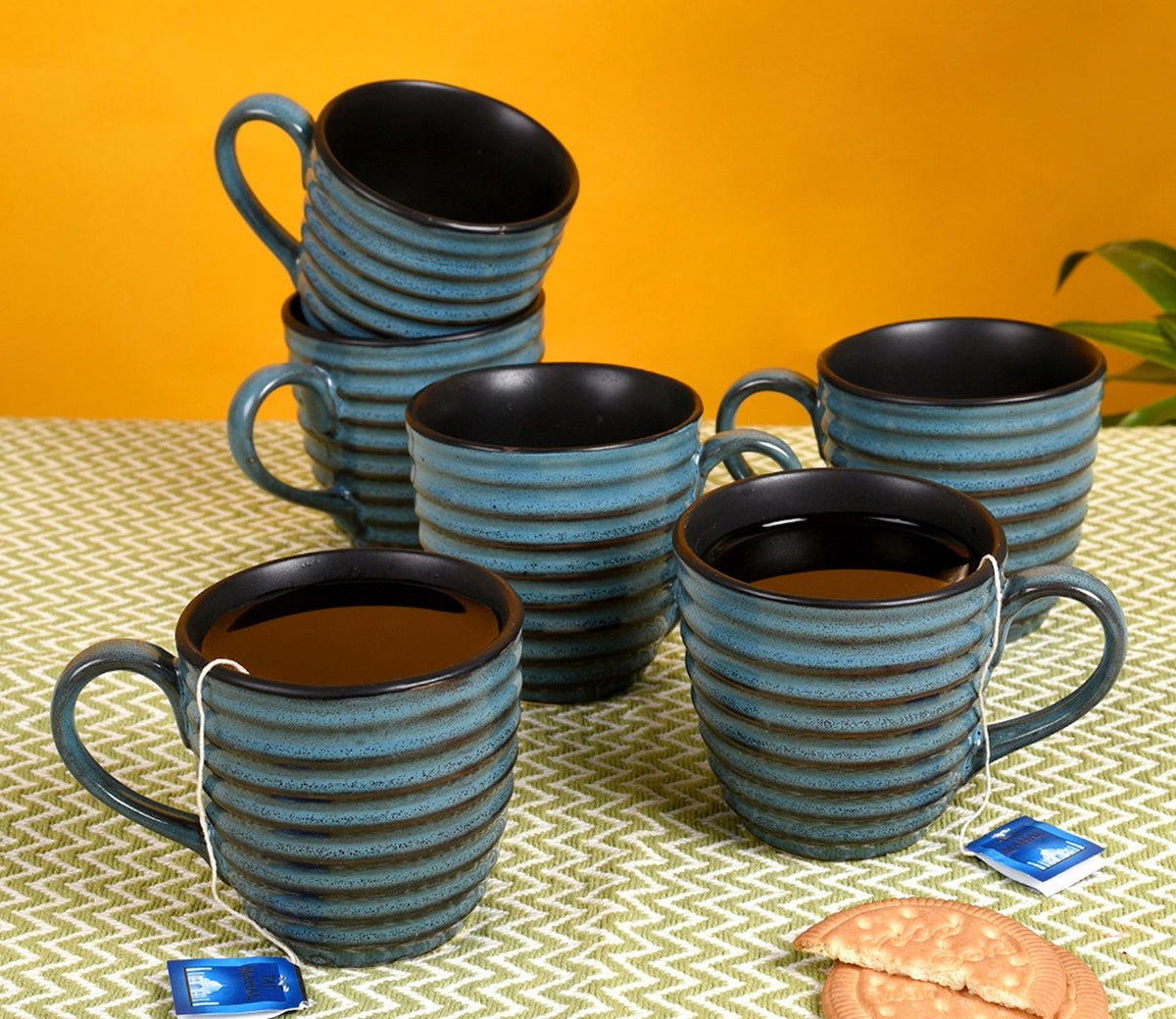 Royal Shaded Cup Ceramic (Set of 6)