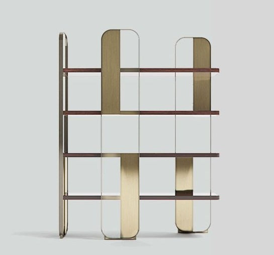 Trueliving Royal Golden Partition of Room 80" Width: Height: 72"