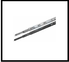 Trueliving_TELESCOPIC SLIDE MS Silver ECO (ZINC, BLACK) *10''
