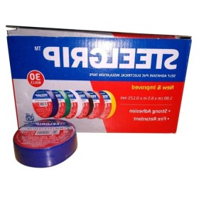 Trueliving_Steelgrip Self Adhesive PVC Electrical Insulation Tape Rolls (6.50m Each)