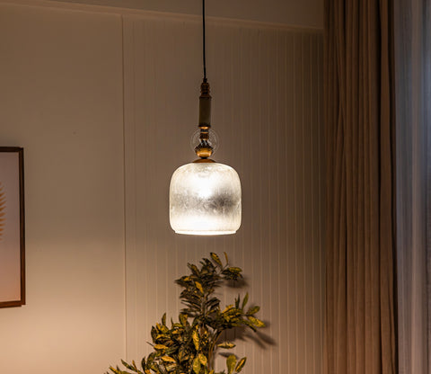 Laurel Glass Hanging Lights (Bronze)