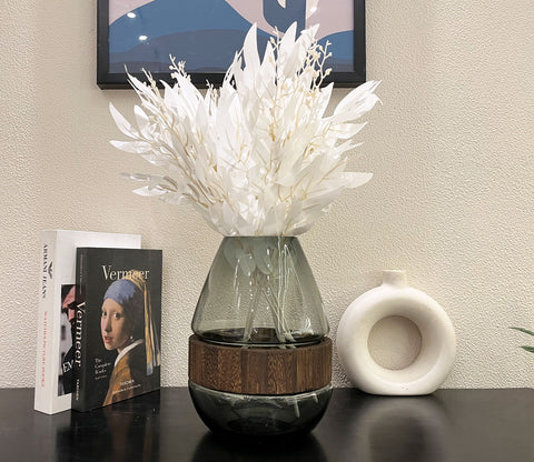 Botanic Wonders Glass Vase (Black, S)