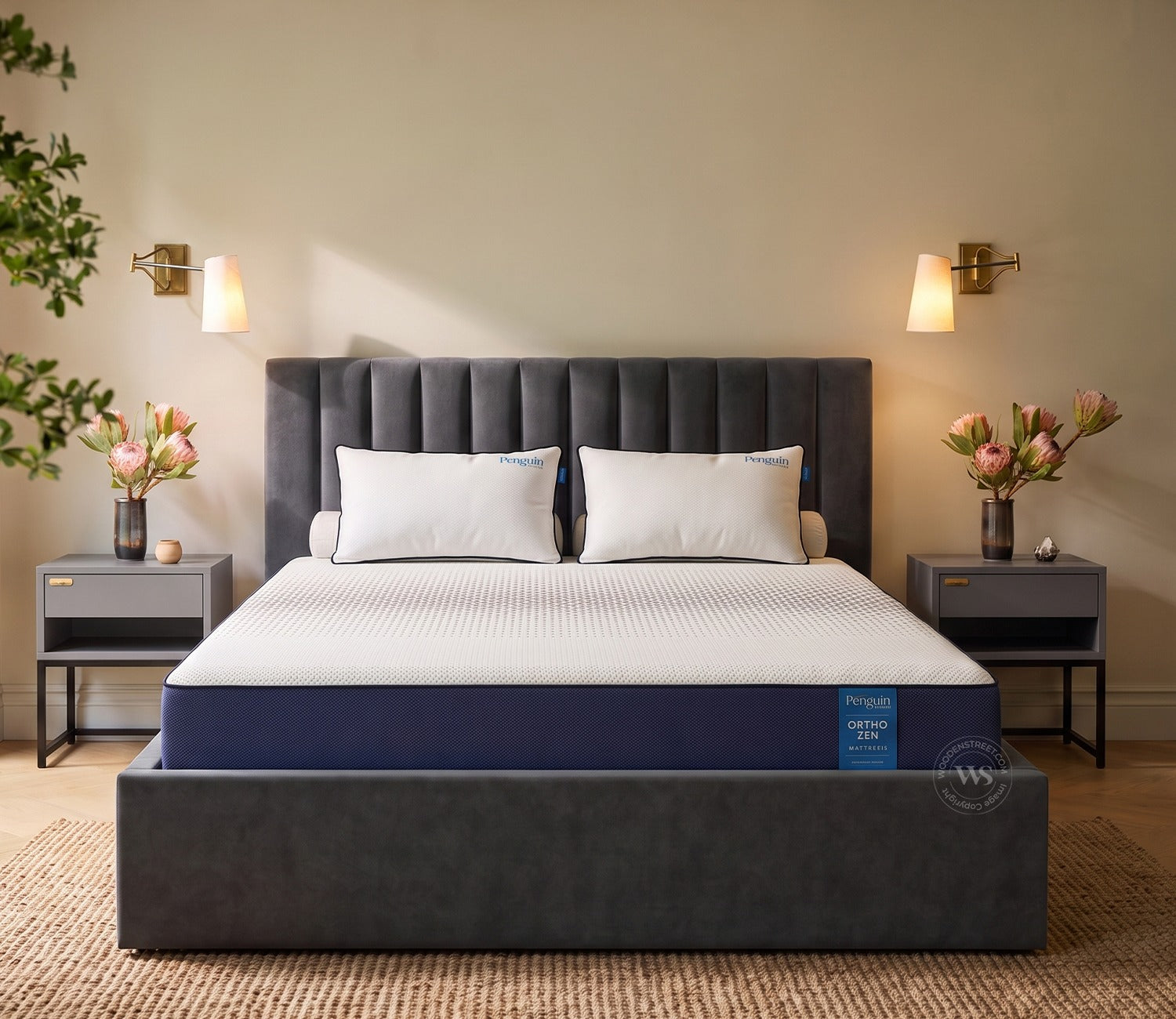 Ortho Zen AeroWave Technology Orthopedic Mattress (6 Inch, King Size, 78 x 72)
