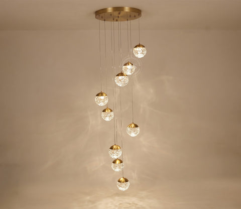 Catch Your Dreams Pendant Lamp - 9 Beads