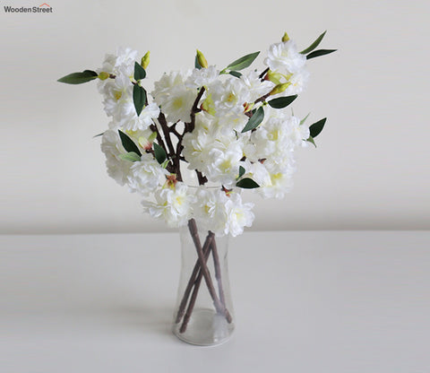 White Orchid Artificial Flower