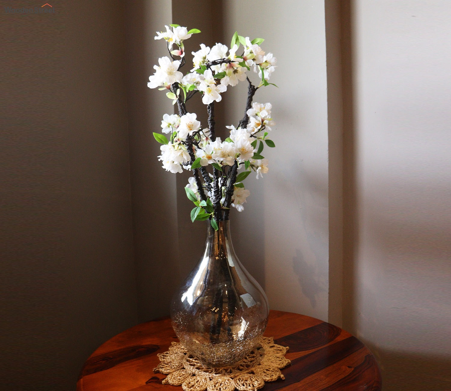 Cherry Blossoms White Artificial Flowers