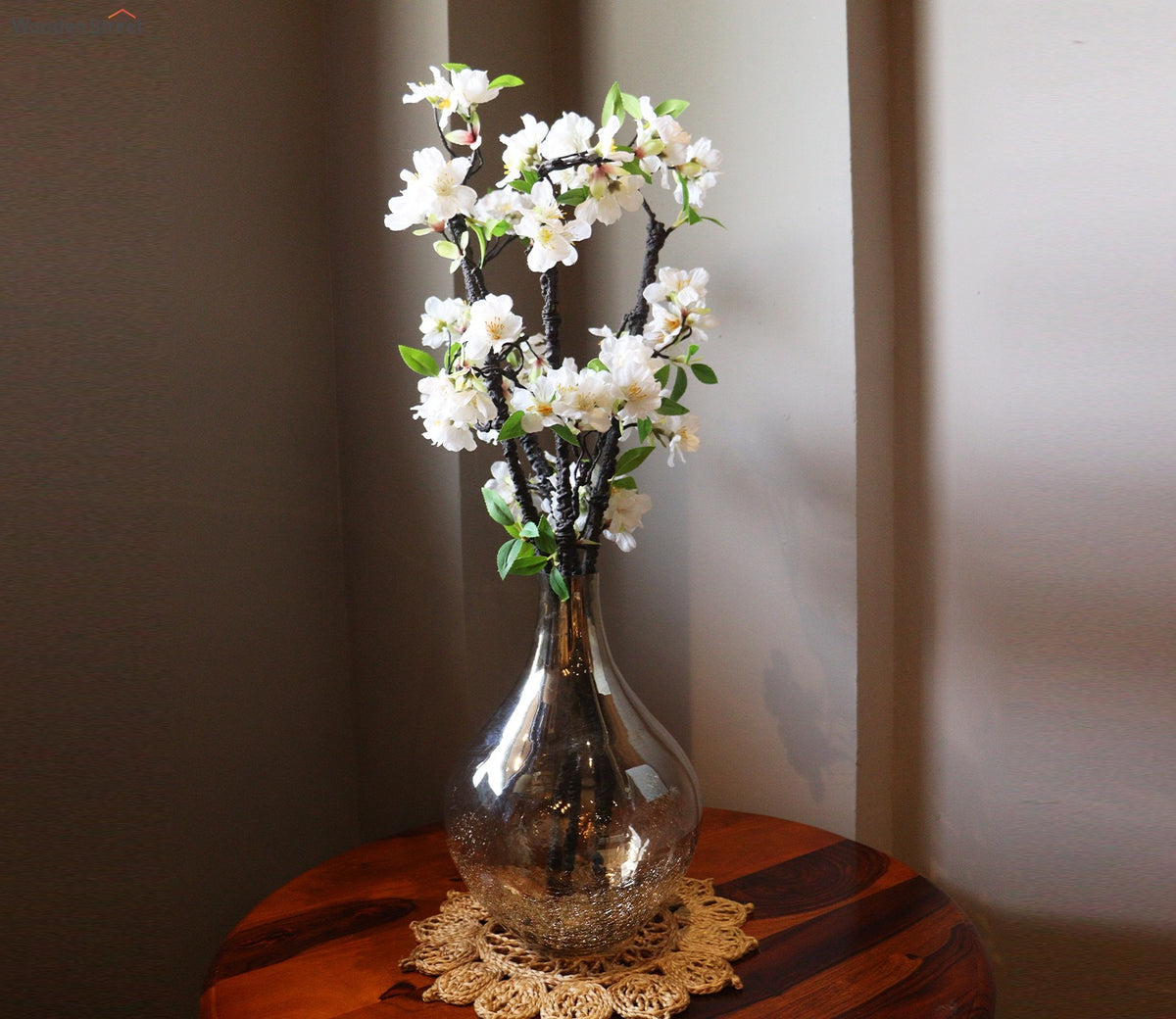 Cherry Blossoms White Artificial Flowers