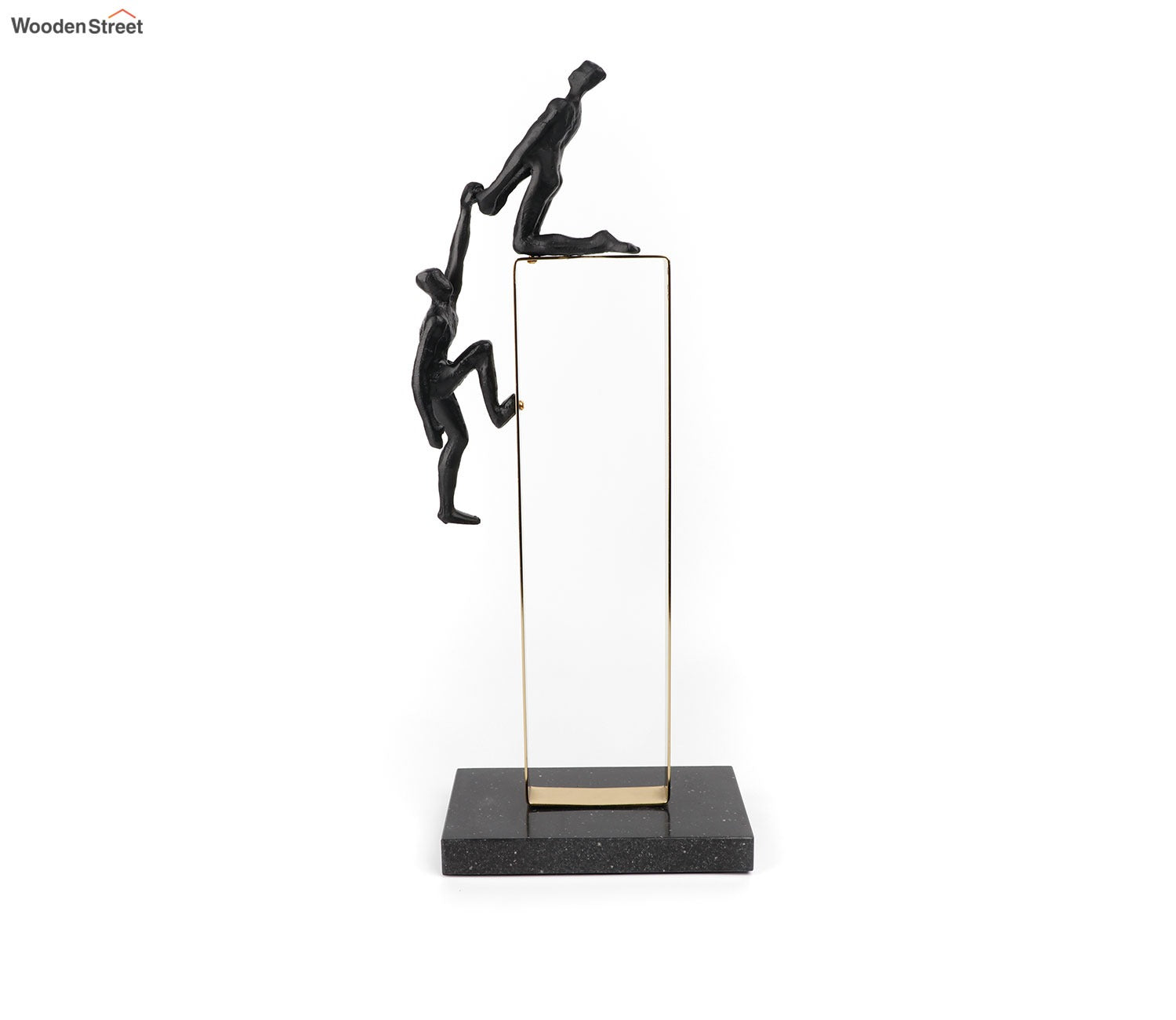 Magnetic Bliss Black Human Figurine (L, Black)