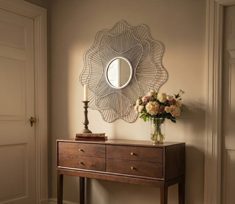 Nebula Metal Mirror with Frame