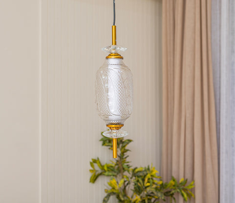 Glacier Hanging Lights (Amber)