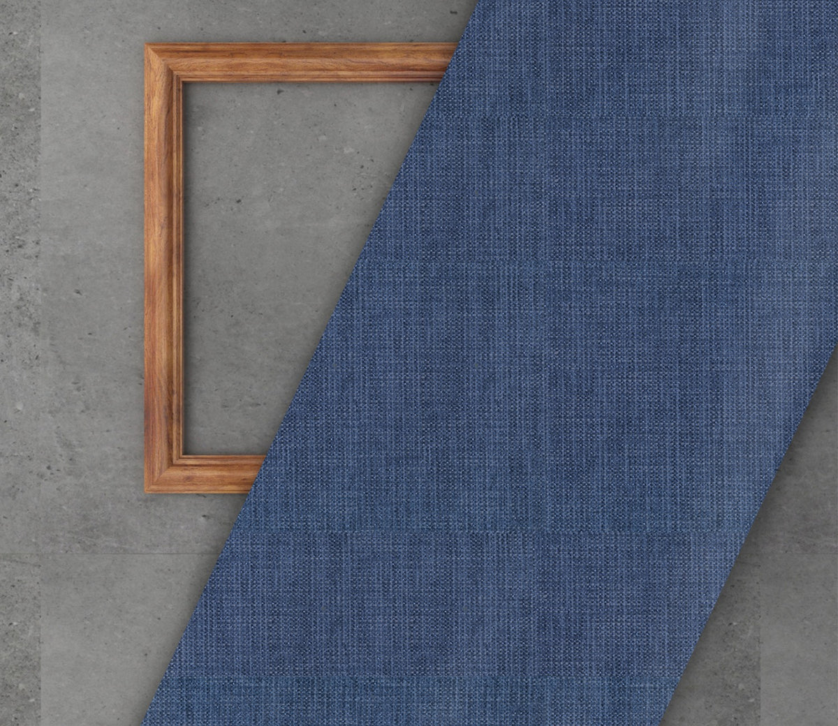 Iris Blue Plain Cotton Fabric