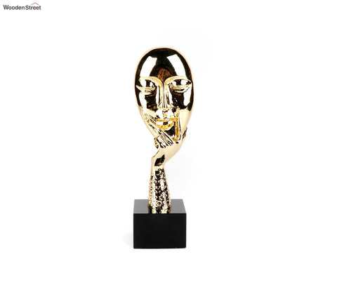 Graceful Mask Table Decor (Gold, S)