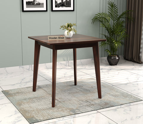 Calabria 2 Seater Sheesham Wood Dining Table (Walnut Finish)
