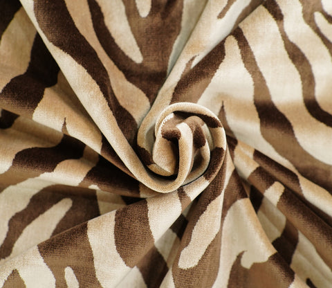 Acosta Lounge Chair (Caramel Zebra)