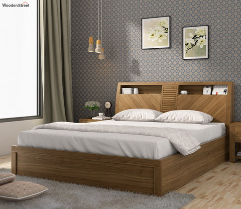 Alan King Size Bed With Lift on Storage
