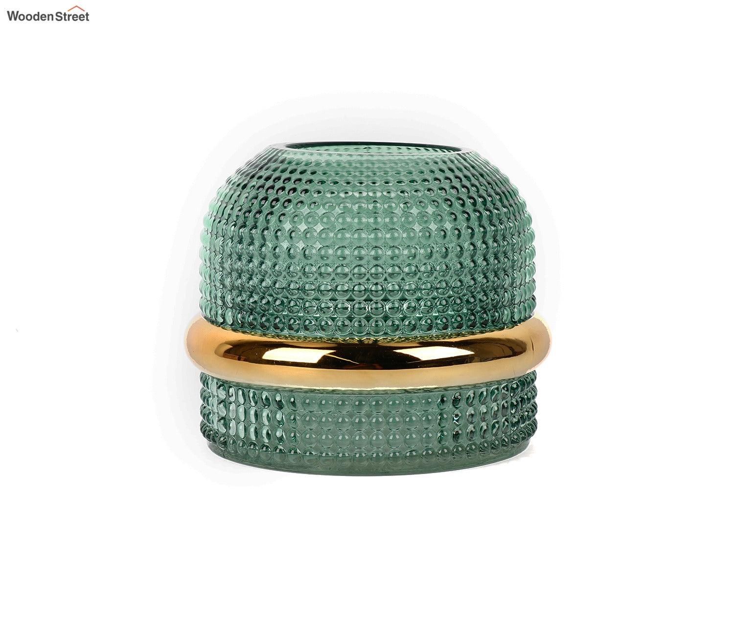 Bloom Box Glass Vase (Green, S)