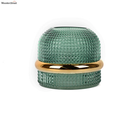 Bloom Box Glass Vase (Green, S)