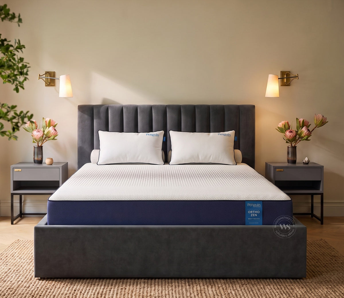 Ortho Zen AeroWave Technology Orthopedic Mattress (6 inch, Queen Size, 78 x 60)