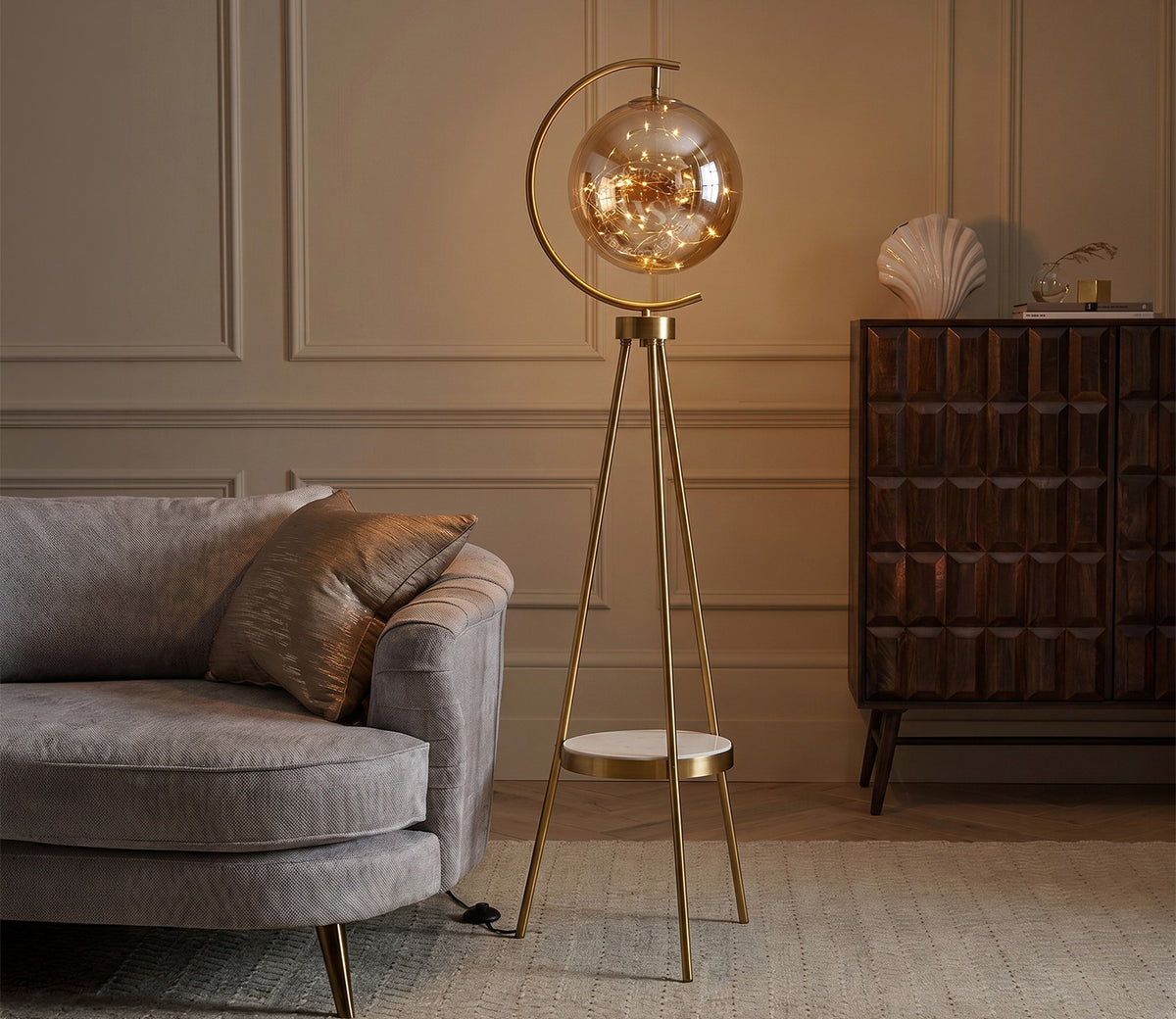 Orion Goble Shelf Floor Lamp