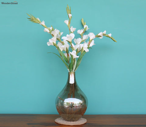 Glady White Artificial Flower