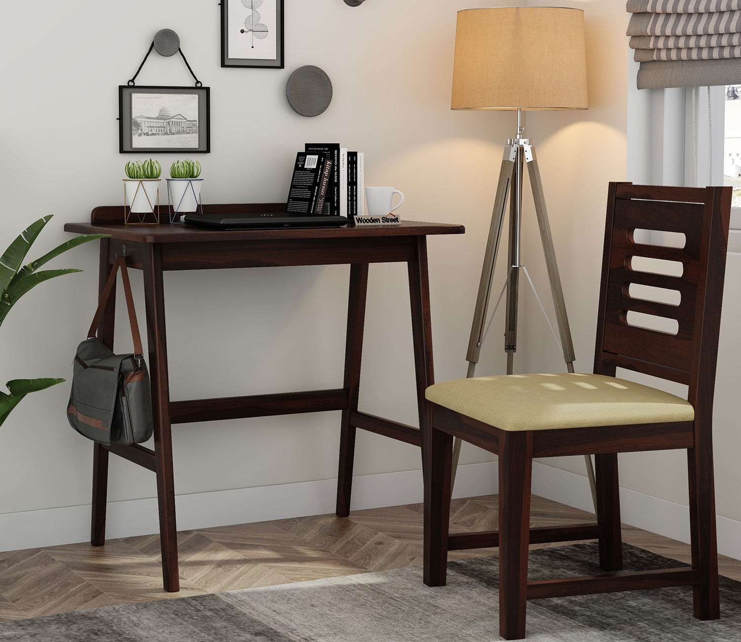 Sedona Study Table (Walnut Finish)