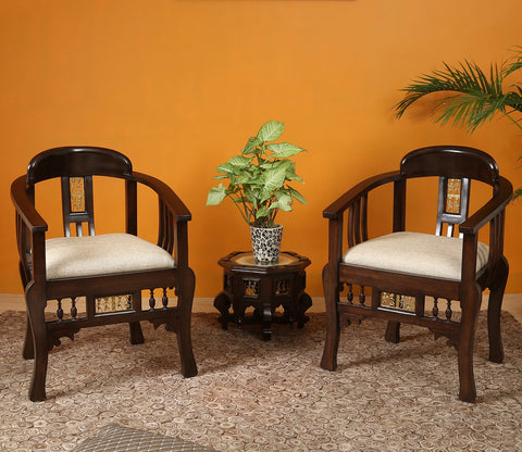Espa Armchair Handcrafted in Traditional Look