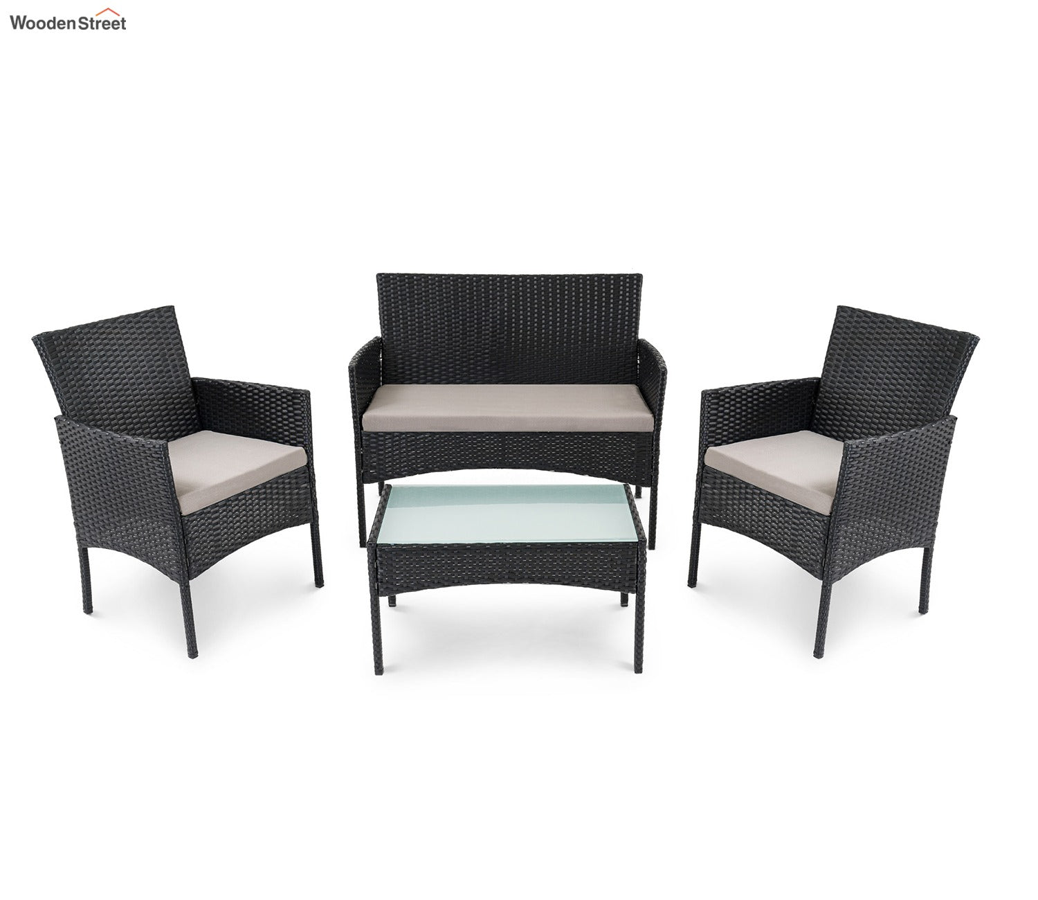 Black Set of 5 Peice Sofa Chair
