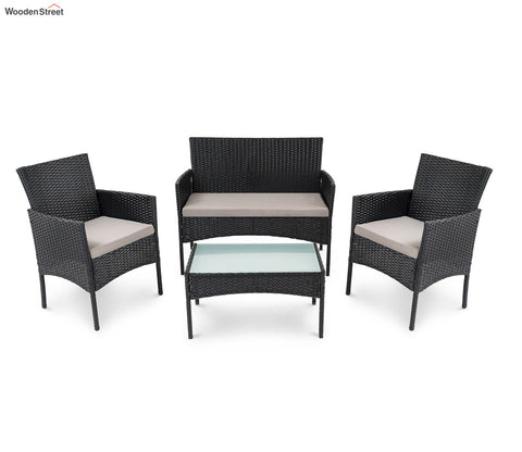 Black Set of 5 Peice Sofa Chair