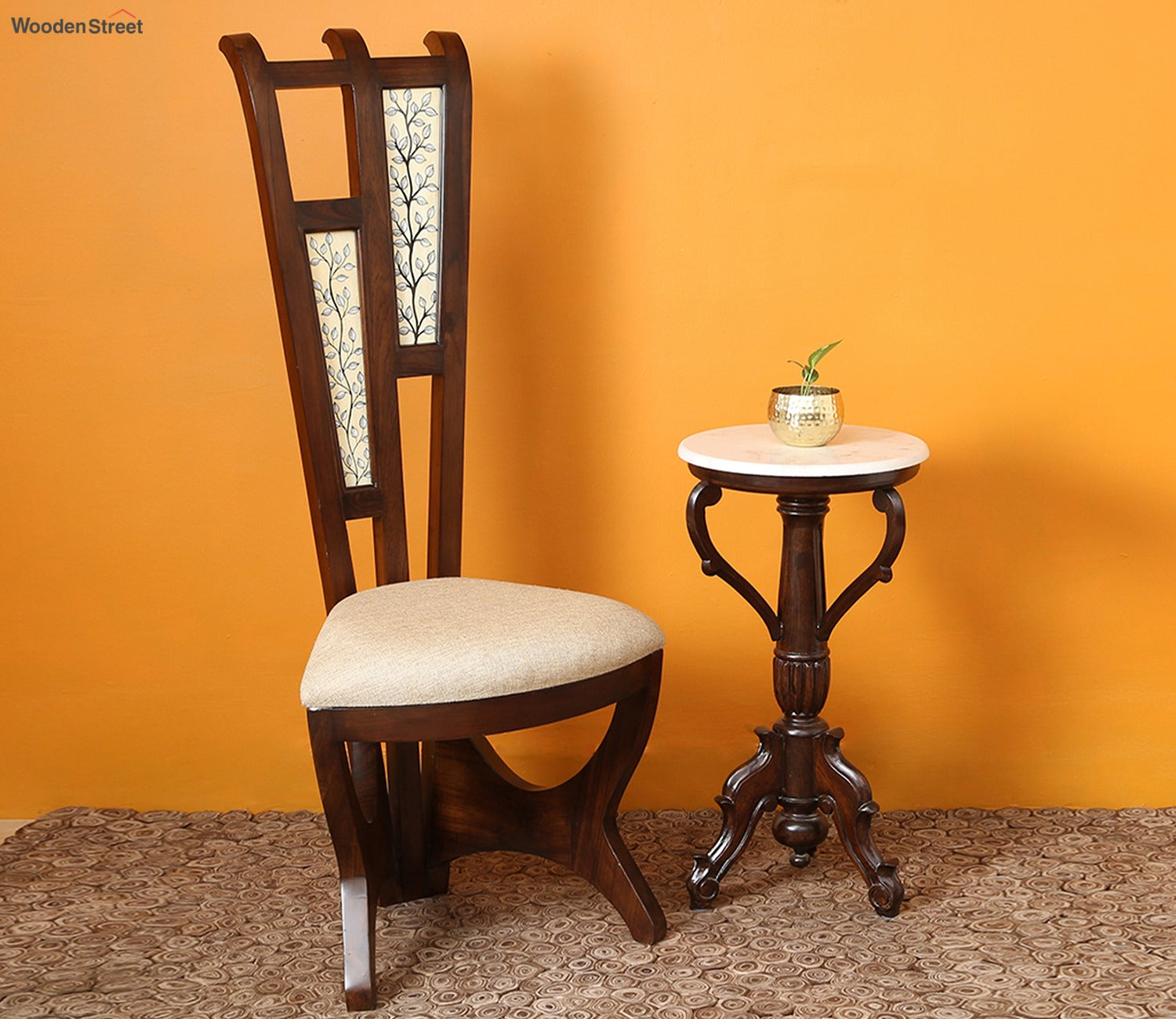 Diana Lobby Chair with Stylish Backrest