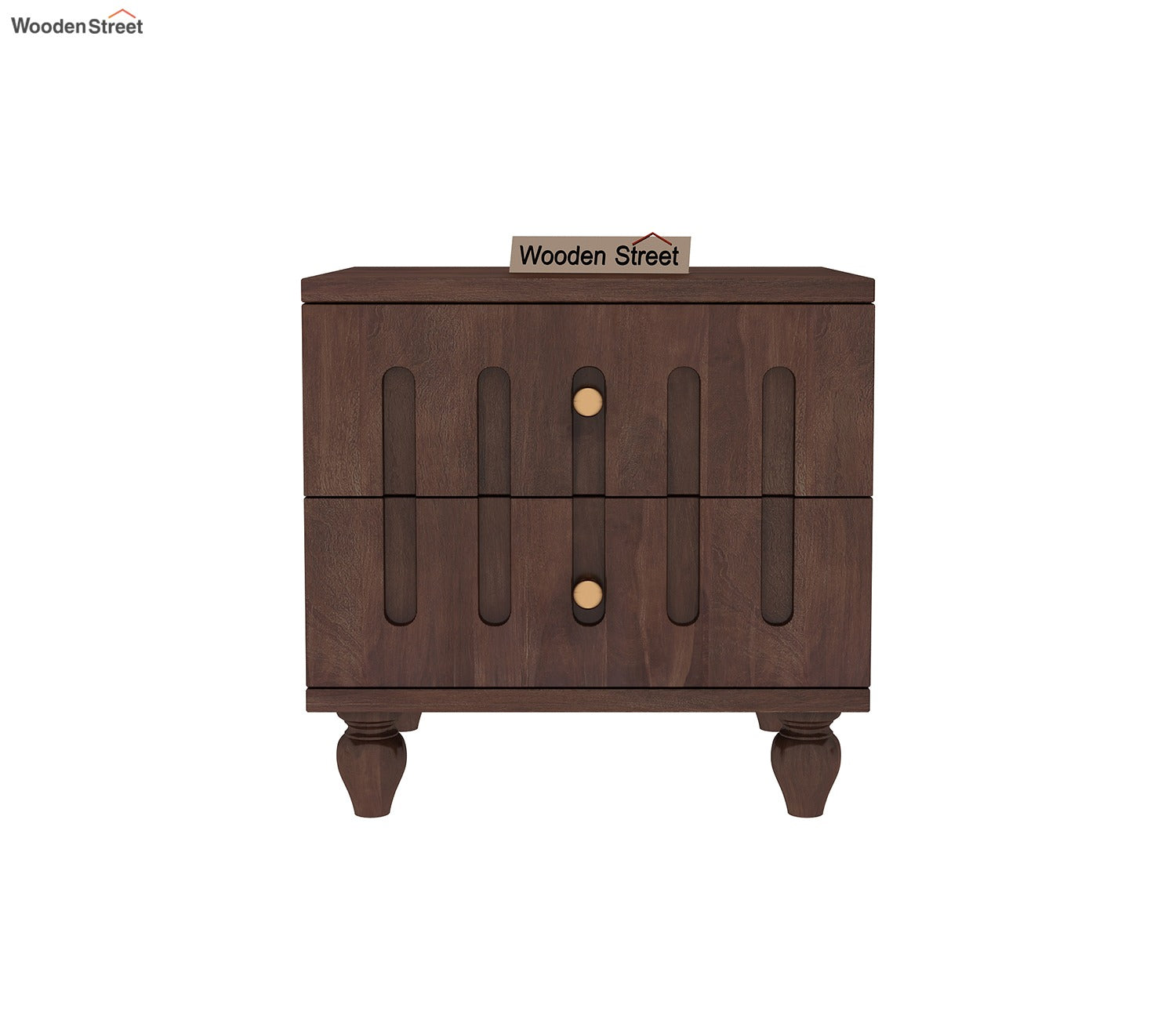 Tove Bedside Table (Walnut Finish)