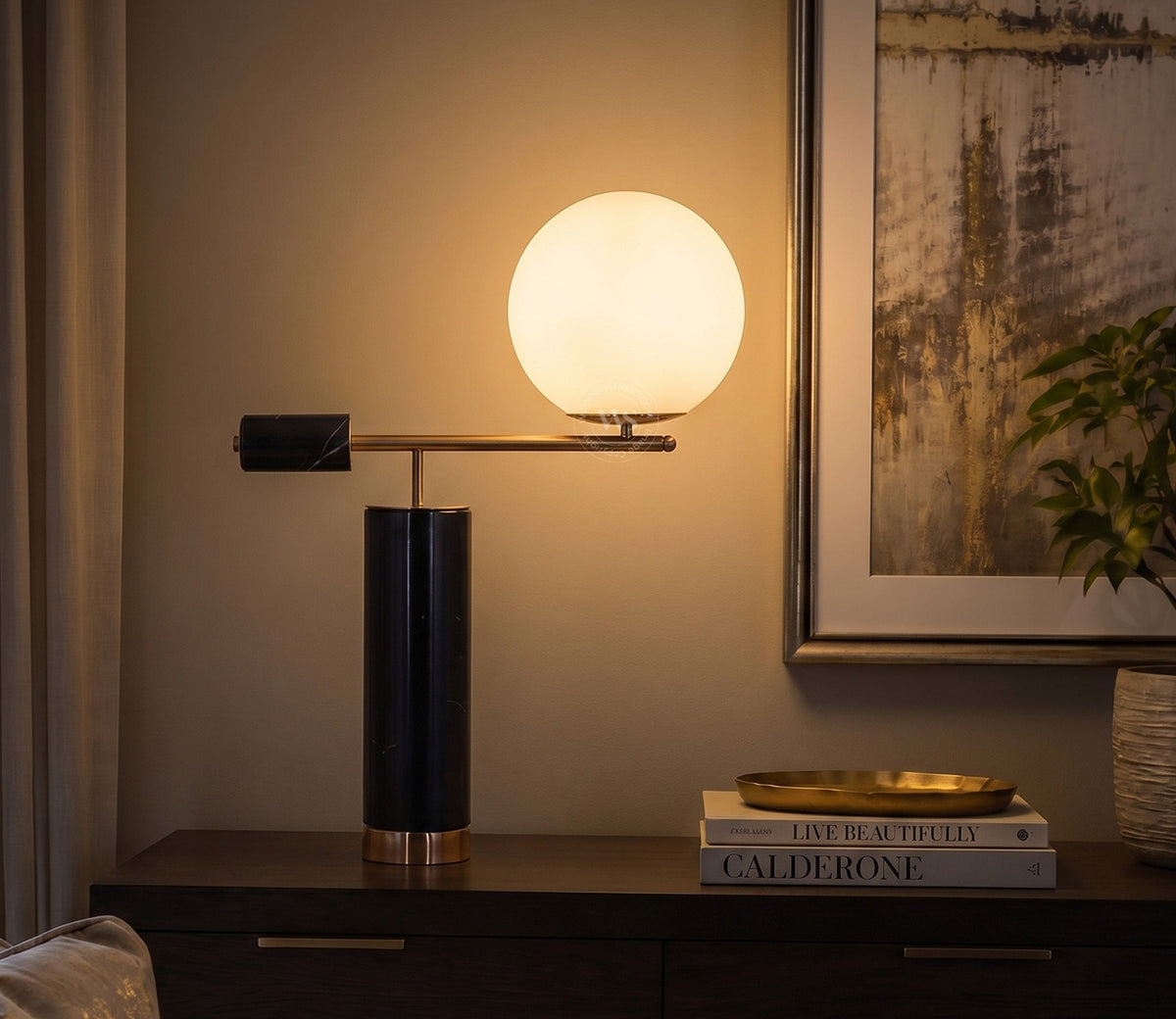 Bronze Table Lamp