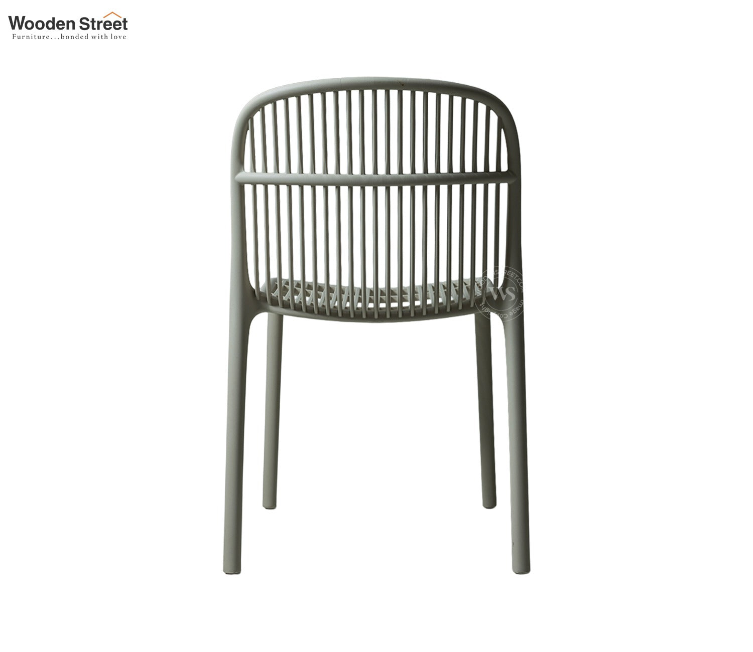 Barrova All-Weather Outdoor Chair in Durable PP (White)