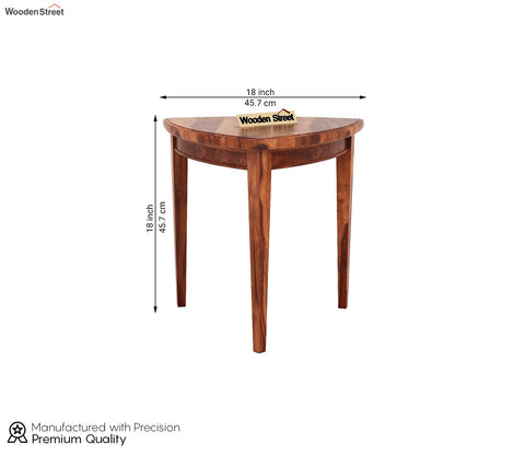 Mason Sheesham Wood Nest of Tables (Honey Finish) - Set Of 3