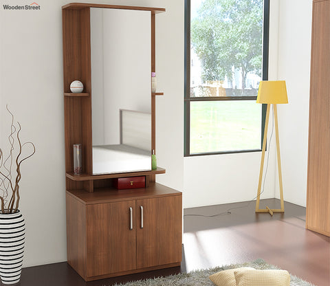 Kosmo Ora Engineered Wood Dressing Table (Natural Finish)
