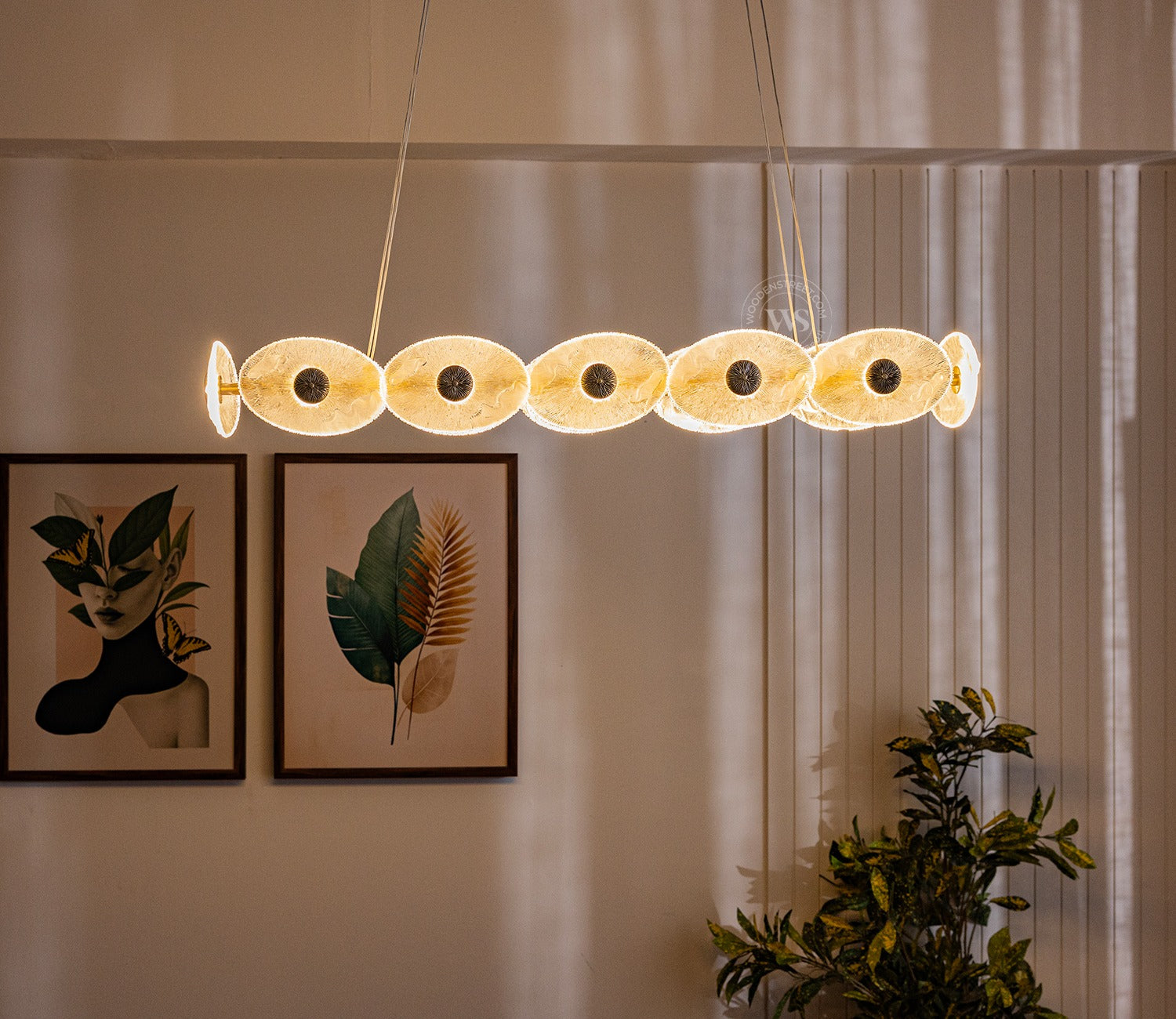 Center of Attention Linear Collection Chandelier