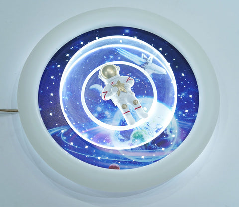 Crystal Starlight Blue Ceiling Light