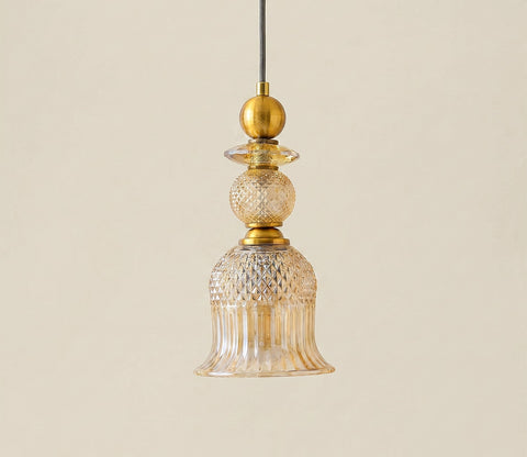 Tulip Pendant Hanging Light (Yellow)