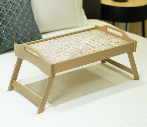 Laurel Wooden Breakfast Tray