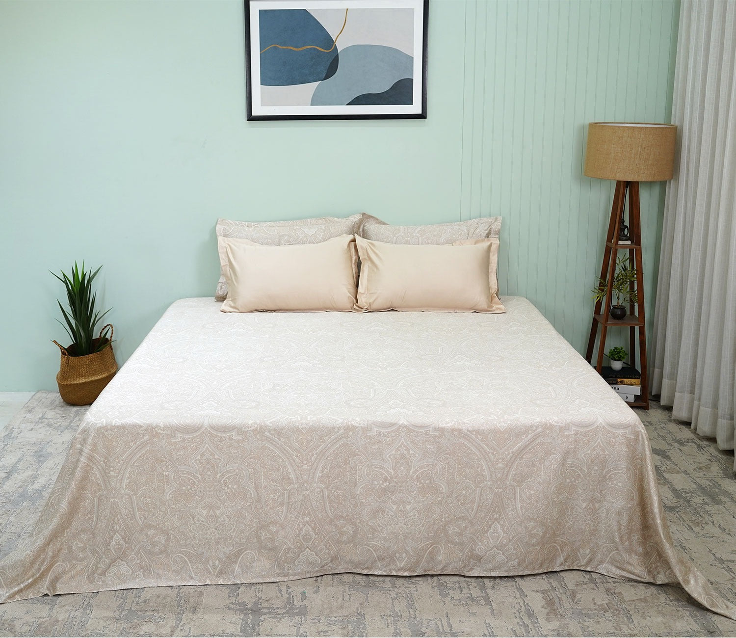 Alison Nectorsoft King Size Bedsheet