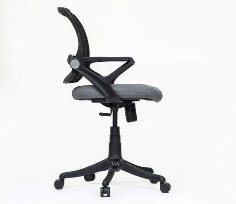 Aquila Mid Back Mesh Ergonomic Office Chair (Grey)