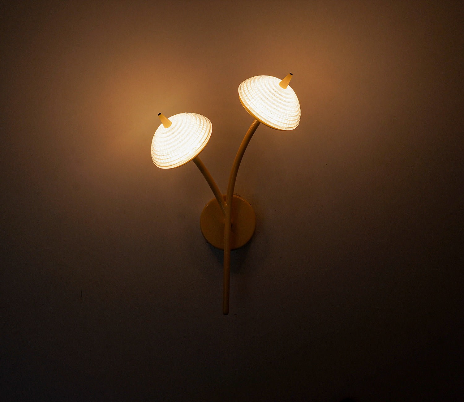 Nadia Dual Shade Metal Wall Light