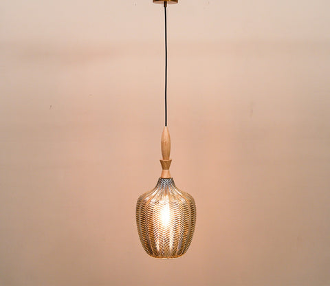 Ellyse Hanging Pendant Light (Smokey Grey)