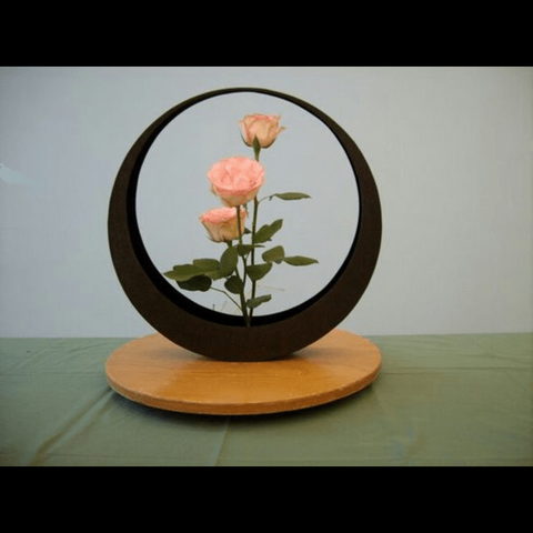 Trueliving Multi-color Wood Flower Vase 41L x 24W x 10H Centimeters