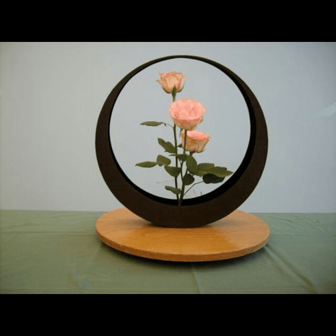 Trueliving Multi-color Wood Flower Vase 41L x 24W x 10H Centimeters