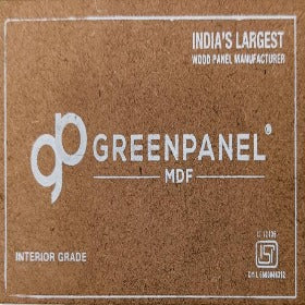 Trueliving_Greenpanel 8 ft x 4 ft Interior Grade Plain MDF - 7 mm_Plywood_ 24/Sq. Ft.