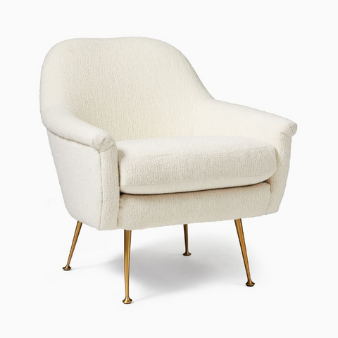 Trueliving_Phoebe Chair_White_H 30.5 X L 29.6 X D 31