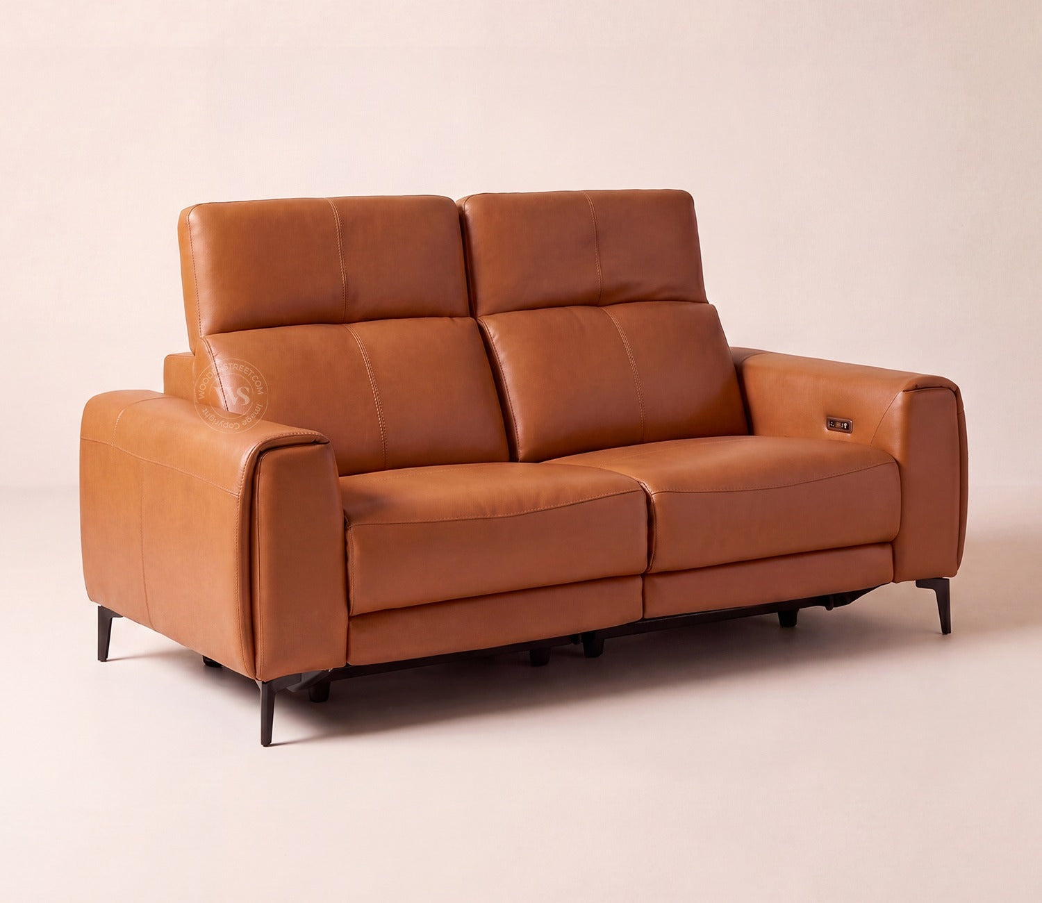 Blacksburg Luxe Electric Recliner 3+2 Seater Sofa (Urban Tan)