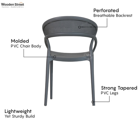 Rovera Premium Outdoor Chair (Grey)