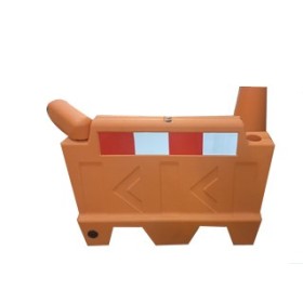 Trueliving_Water Filled Barrier Size  -----    900mm(L)*300mm(W)*600mm(H)