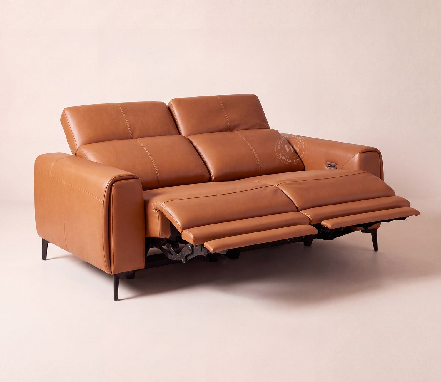 Blacksburg Luxe Electric Recliner 3+2 Seater Sofa (Urban Tan)